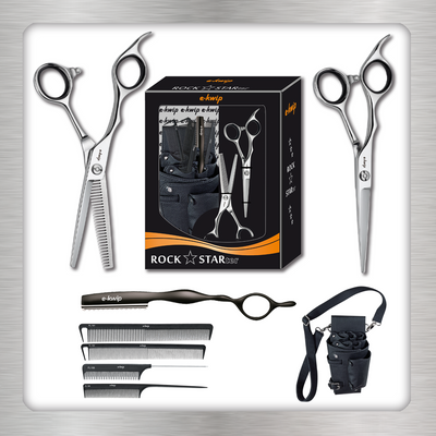 Profi Friseurschere, Haarschneideschere, Friseurschere Japanstahl, ergonomische Friseurschere, Friseurbedarf, Salonqualität